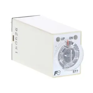 FUJI ELECTRIC ST7P-2DE5S-ADC On-Delay Relay Timer, 0.4 To 5 sec Selectable Timing Range, 24 VDC Operating Voltage | CV6VPD