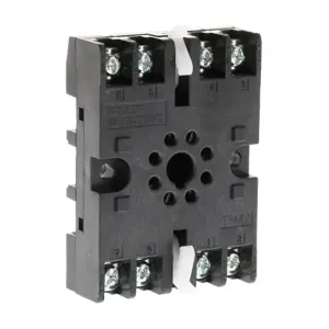 FUJI ELECTRIC TP48X Timer Socket, 35mm Din Rail Mount | CV6WFV