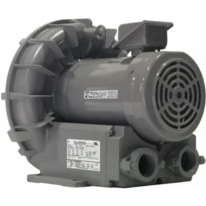 FUJI ELECTRIC VFZ501A-5W Regenerative Blower, 3 Phase, 575 Voltage, 1-1/2 Inch FNPT Inlet Size | CD3LJD 53WC10