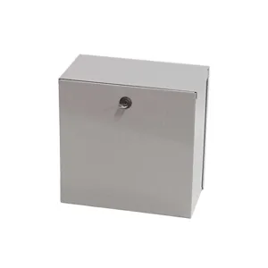 FUNCTIONAL DEVICES INC / RIB MH3304K Metal Housing, With Subpanel, Keylock, NEMA, Size 12.5 x 12.5 x 7 Inch | CE4URH