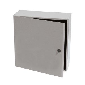 FUNCTIONAL DEVICES INC / RIB MH4404L-L4 Metal Housing, With Subpanel, Coin Latch, NEMA, Size 18 x 18 x 7 Inch | CE4UTG