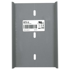 FUNCTIONAL DEVICES INC / RIB MT4-6 Mounting Track, Size 4 x 6 Inch | CE4UUZ
