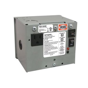 FUNCTIONAL DEVICES INC / RIB PSH100AW AC Power Supply, With Secondary Wire, Enclosed, 100 VA | CE4UVU