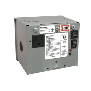 FUNCTIONAL DEVICES INC / RIB PSH75AW AC Power Supply, With Secondary Wire, Enclosed, 75 VA | CE4UWW