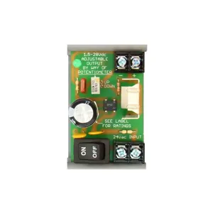 FUNCTIONAL DEVICES INC / RIB PSMN24DAS DC Power Supply, With Track Mounted, Switch, 1.5 - 28 VDC | CE4UXF