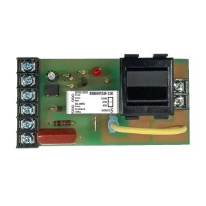 FUNCTIONAL DEVICES INC / RIB RIBMH1SM-250 Control Relay, With 208 - 277 VAC Coil, Monitor, Override Switch, SPST, 15 A | CE4VCZ