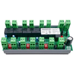 FUNCTIONAL DEVICES INC / RIB RIBMNLB-6NO Fan Safety Alarm Circuit, With 24 VAC Power Input, Logic Board, 2 Alarm Input | CE4VEJ