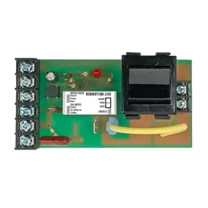 FUNCTIONAL DEVICES INC / RIB RIBMU1SM-250 Control Relay, With 120 VAC Coil, Monitor, Override Switch, SPST, 15 A | CE4VFC