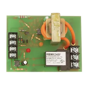 FUNCTIONAL DEVICES INC / RIB RIBMX24BF Control Relay, With AC Sensor Fixed, 24 VAC Coil, 20 A | CE4VFK