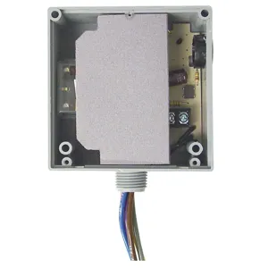 FUNCTIONAL DEVICES INC / RIB RIBT24P Enclosed Pre-Wired Relay, With 24 VAC Coil, Hi-Low Separate, DPDT, 20 A | CE4VGK