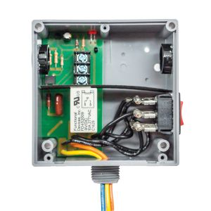 FUNCTIONAL DEVICES INC / RIB RIBTU1SC Enclosed Pre-Wired Relay, With 120 VAC Coil, Hi-Low Separate, SPDT, 10 A | CE4VHK