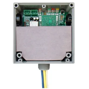 FUNCTIONAL DEVICES INC / RIB RIBTW2402SB-LN-P1 Enclosed Pre-Wired Relay, With 208 - 277 VAC Input, Dual I/O Device, SPST, 20 A | CE4VHY