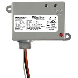 FUNCTIONAL DEVICES INC / RIB RIBW01B-EN3 Enclosed Pre-Wired Relay, With 120 VAC Power Input, Wireless, 20 A | CE4VKK