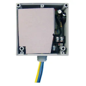 FUNCTIONAL DEVICES INC / RIB RIBX243PV Enclosed Pre-Wired Relay, With Analog AC Sensor, 24 VAC Coil, 3PST, 20 A | CE4VKY