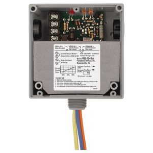 FUNCTIONAL DEVICES INC / RIB RIBX24BA Enclosed Pre-Wired Relay, With Adjustable AC Sensor, 24 VAC Coil, SPDT, 20 A | CE4VLA