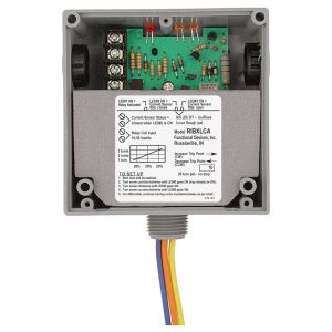 FUNCTIONAL DEVICES INC / RIB RIBXLCA Enclosed Pre-Wired Relay, With Adjust AC Sensor, 10 - 30 VAC Coil, 10 A | CE4VMP