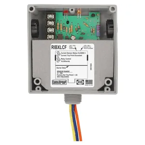 FUNCTIONAL DEVICES INC / RIB RIBXLCF Enclosed Relay 10 A, Internal Fixed AC sensor, SPDT 10 - 30 VAC/DC | CE6YFE