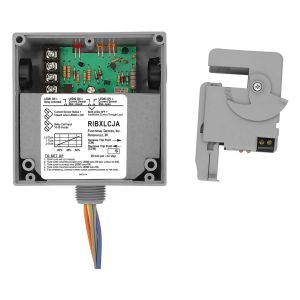 FUNCTIONAL DEVICES INC / RIB RIBXLCJA Enclosed Pre-Wired Relay, With Adjust AC Sensor, 10 - 30 VAC Coil, SPDT, 10 A | CE4VMR