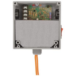 FUNCTIONAL DEVICES INC / RIB RIBXLSF Enclosed Pre-Wired Relay, With Fixed AC Sensor, 10 - 30 VAC Coil, Override, 10 A | CE4VNA