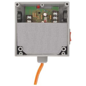 FUNCTIONAL DEVICES INC / RIB RIBXLSV Enclosed Pre-Wired Relay, With Fixed AC Sensor, 10 - 30 VAC Coil, Override, 10 A | CE4VNF