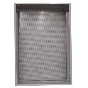 FUNCTIONAL DEVICES INC / RIB SP5804L Subpanel, Size 34.125 x 22.5 x .25 Inch, Perforated Steel | CE4VPB