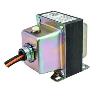 FUNCTIONAL DEVICES INC / RIB TR50VA027 Class 2 Transformer, With Circuit Breaker, Dual Hub, 50 VA | CE4VPP