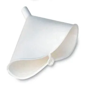 FUNNEL KING 32610 Folding Funnel, 12 oz, Polyethylene, White | CG9AFF