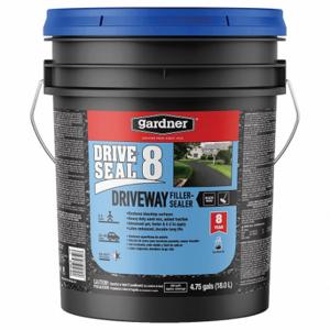 GARDNER 7565-GA Driveseal 8 Driveway Filler And Sealer, 5 Gal Container Size, Pail, Asphalt | CP6GXB 806JZ8
