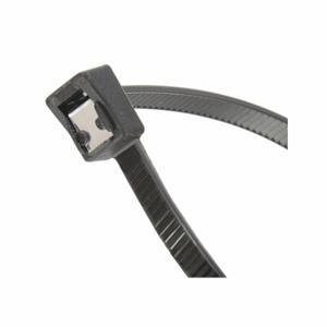 GARDNER BENDER 45-308UVBSC Self Cutting Cable Tie, 8 Inch Nominal Length, 2 Inch Nominal Max. Bundle Dia, Black | CP6GRF 388D70