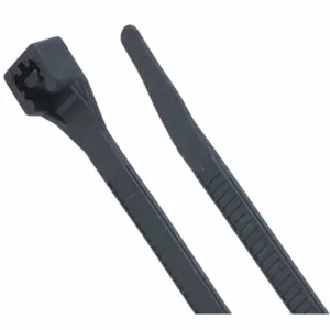 GARDNER BENDER 46-308UVB Cable Tie, 8 Inch, 75 lb, Black, PK 100 | CP6GQC 50HZ57