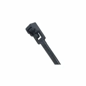 GARDNER BENDER 47-108UVB Releasable Cable Tie, 8 Inch Size, 50 Lb, Black, 25 PK | CP6GTY 50HZ94