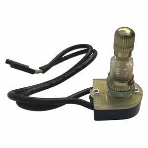 GARDNER BENDER GSW-61 Rotary Switch, Brass, Spst, 6A, 125Vac | CP6GUD 50HY53