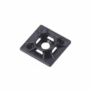 GARDNER BENDER MB-20UVB Mounting Base, 1 Inch X 1 Inch, Black, PK 5 | CP6GTE 50JA11