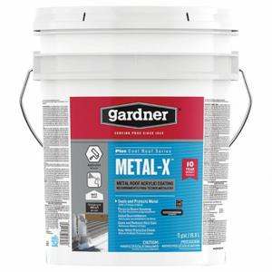 GARDNER SK-8055 Metal-X Metalldach-Acrylbeschichtung, Acryl-Dachbeschichtungen, Elastomerpolymer, reflektierend | CP6GYF 806K15