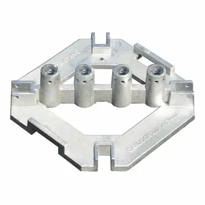 GARLOCK SAFETY SYSTEMS 155159 Base, Without Pads, Galvanized | CL6BLG