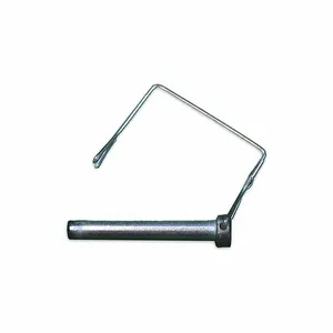 GARLOCK SAFETY SYSTEMS 155278 Clevis Pin, With Locking Bail, For Current Four Post Base, Zinc Plated | CL6BNY