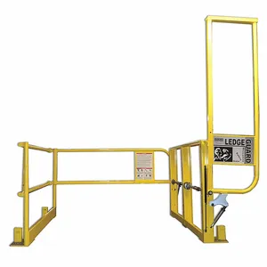 GARLOCK SAFETY SYSTEMS 300843 Ledgeguard Mezzanine Gate System, With 57 x 60 Inch Pallet Space | CL6BVY