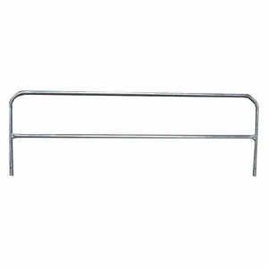 GARLOCK SAFETY SYSTEMS 404654G Guard Rail, 10 ft. Size, Galvanized | CL6BUG