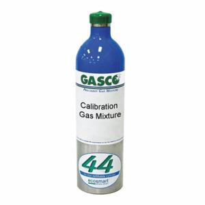 GASCO 44ES-348 Calibration Gas, Carbon Monoxide/Methane/Nitrogen/Oxygen, 44 L Cylinder Capacity, Nist | CP6HFM 16M406