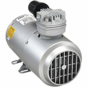 GAST 1VAF-10-M100X Piston Air Compressor, 0.166 hp, 1 Phase, 115VAC, 27.5 Inch Heightg Max Vacuum, 1.8 cfm | CP6HTQ 33K640