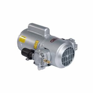 GAST 5HCD-10-M550NGX Piston Air Compressor, 0.75 hp, 1 Phase, 115/230VAC, 100 psi Max Continuous Pressure | CP6HTB 33K765