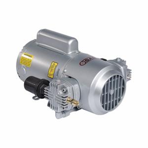 GAST 5HCD-10-M553 Piston Air Compressor, 0.75 hp, 1 Phase, 200-230/460VAC/220-240/380-415VAC | CP6HTU 33K768