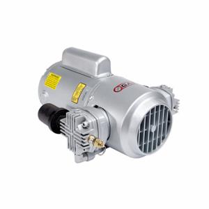 GAST 6HCA-10-M616NEX Piston Air Compressor, 1 hp, 1 Phase, 115VAC, 100 psi Max Continuous Pressure, 5.35 cfm | CP6HTJ 33K772