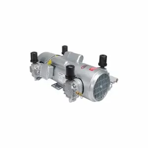 GAST 7HDD-10-M750X Piston Air Compressor, 1.5 hp, 1 Phase, 115VAC, 100 psi Max Continuous Pressure, 9.1 cfm | CP6HTL 33K761