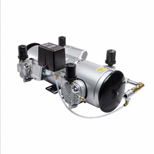 GAST 7LDE-46S-M750X Tankloser Kolbenluftkompressor, 1.5 PS, 1 Phase, 115 V AC/130–208 V AC, 10.5 cfm | CN2RQN 7LDE-246S-M750X / 3HDG9