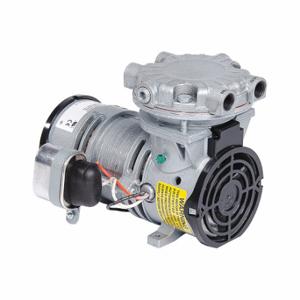 GAST LOA-101-HB Kolbenluftkompressor, 0.062 PS, 110/115 VAC, 100 psi max. Dauerdruck, 0.8 cfm | CP6HRK 33K840