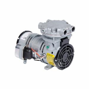 GAST LOA-101-JR Kolbenluftkompressor, 0.1 PS, 11–15 V DC, 100 psi max. Dauerdruck, 0.66 cfm | CP6HRL 33K842
