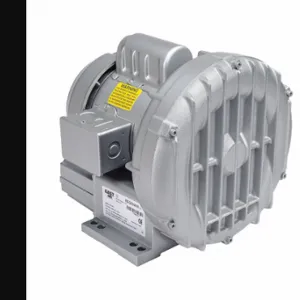 GAST R3105-12 Regenerative Blower, 0.5 Hp, 55 Inch Hg Max Op Pressure, 50 Inch Hg Max Vacuum | CP6HUB 33K817