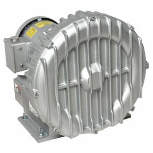 GAST R6335A-2 Regenerative Blower, 3.5 Hp, 80 Inch Hg Max Op Pressure, 80 Inch Wc Max Vacuum | CP6HUK 33K810