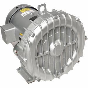 GAST R6P355A Regenerative Blower, 6 Hp, 110 Inch Hg Max Op Pressure, 90 Inch Hg Max Vacuum | CP6HUN 33K802
